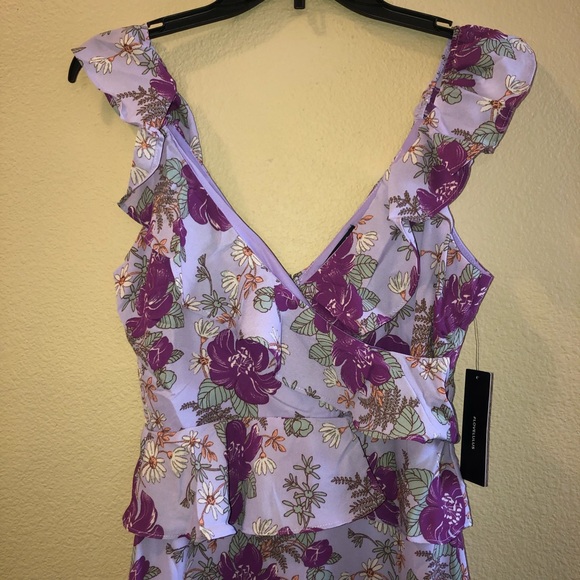 Lulu’s Fleur-Evermore Floral Print Midi Dress - Picture 5 of 8